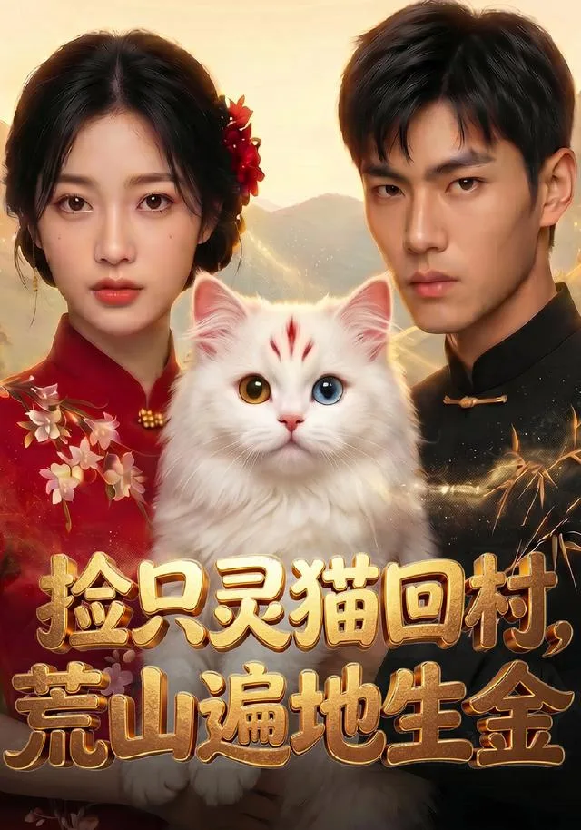 捡只灵猫回村，荒山遍地生金