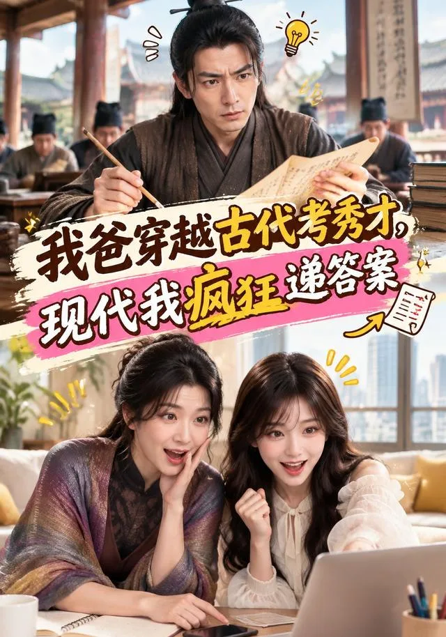 我爸穿越古代考秀才，现代我疯狂递答案