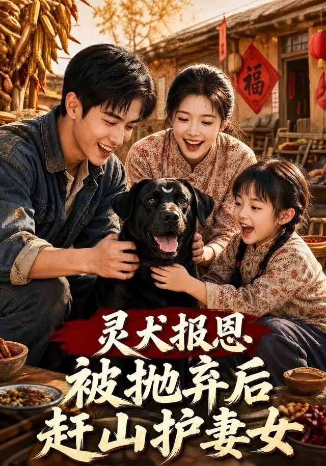 灵犬报恩，被抛弃后赶山护妻女