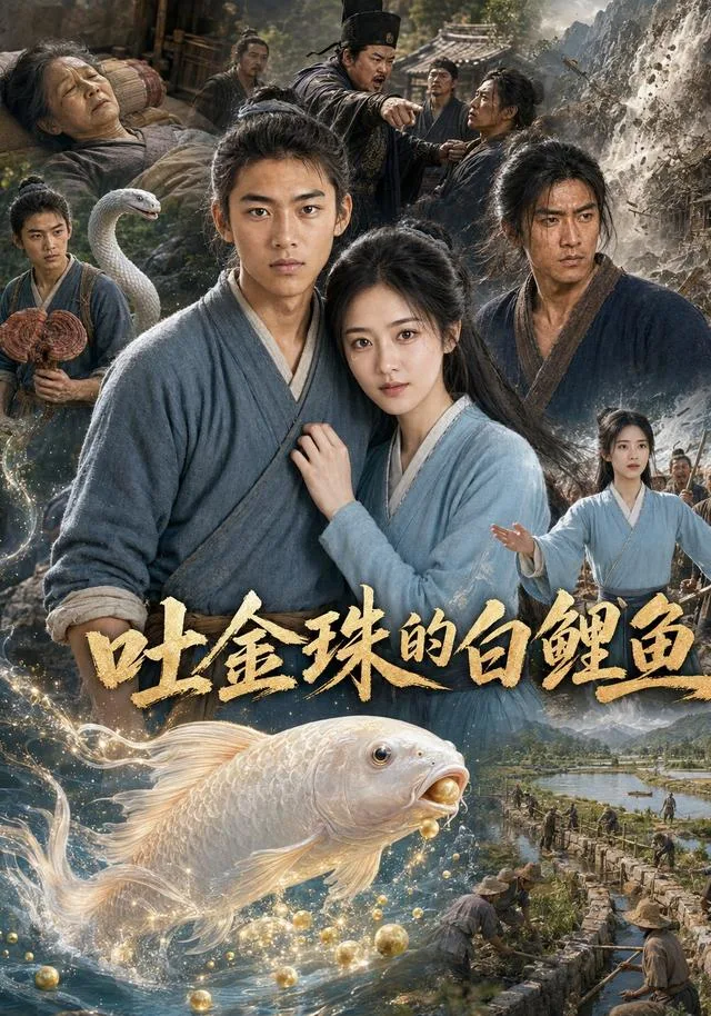 吐金珠的白鲤鱼