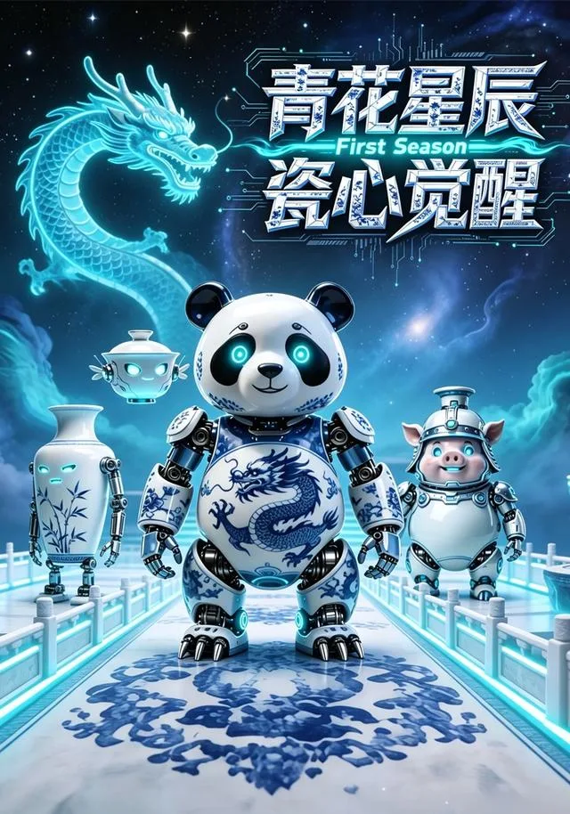 青花星辰瓷心觉醒