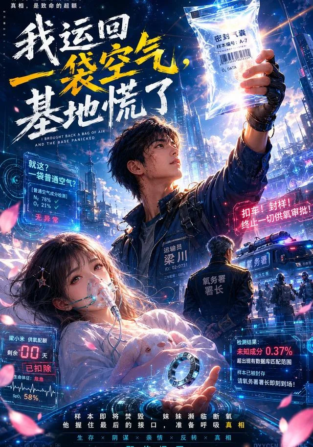 我运回一袋空气，基地慌了