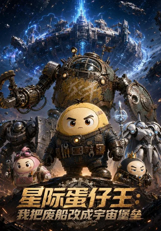 星际蛋仔王：我把废船改成宇宙堡垒
