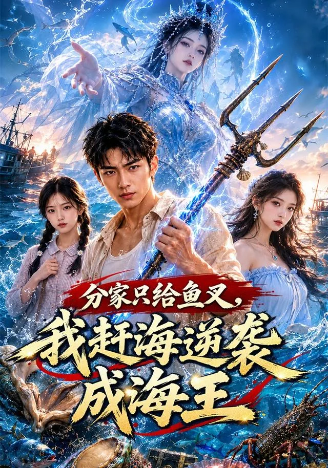 分家只给鱼叉，我赶海逆袭成海王