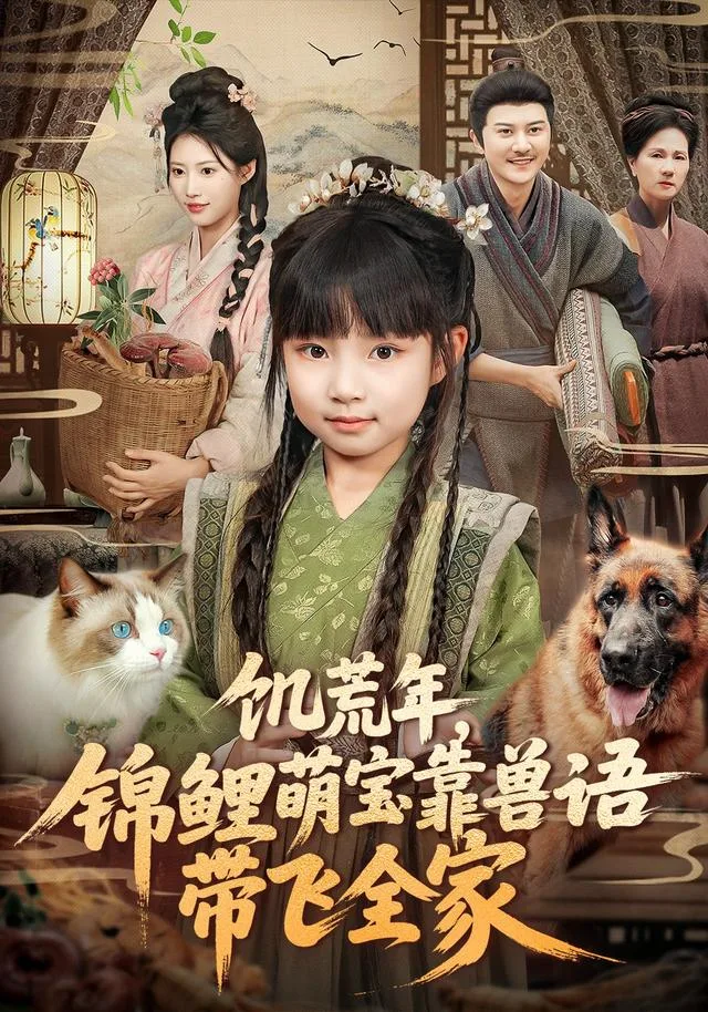 饥荒年，锦鲤萌宝靠兽语带飞全家