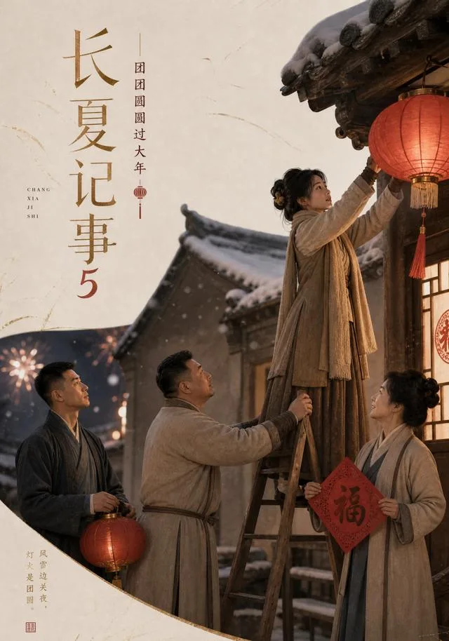 长夏记事5，团团圆圆过大年
