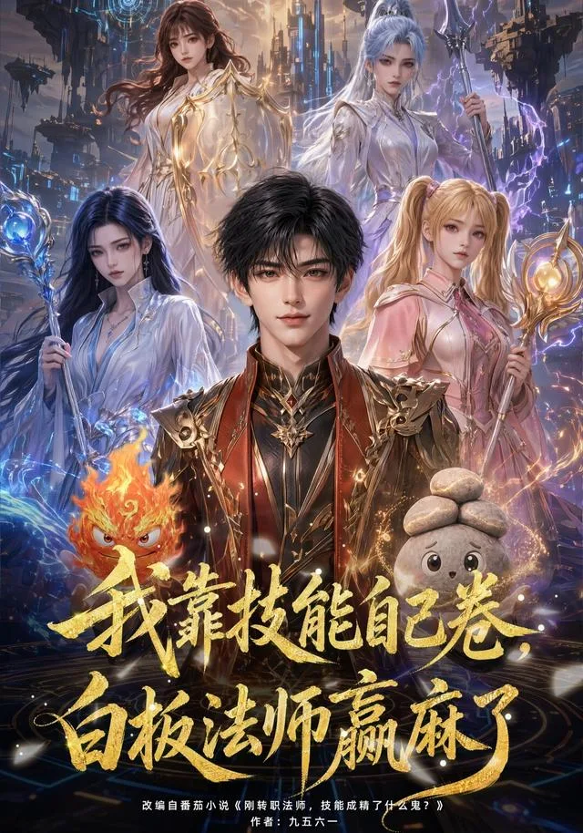 我靠技能自己卷，白板法师赢麻了
