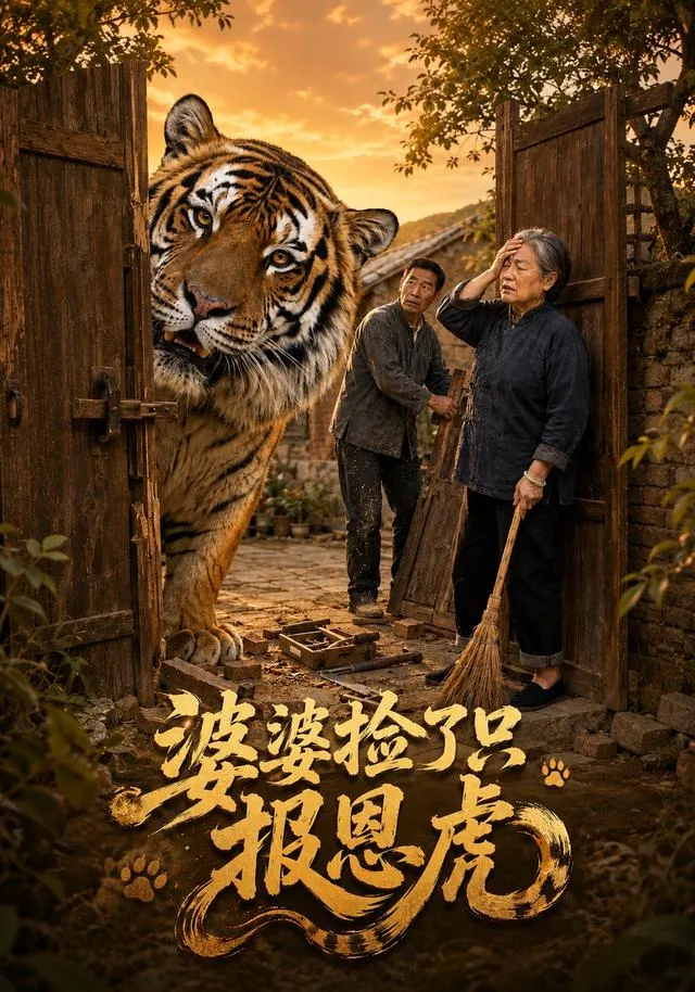 婆婆捡了只报恩虎