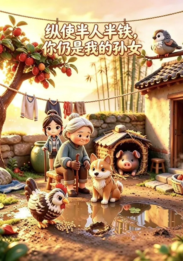 纵使半人半铁，你仍是我的孙女