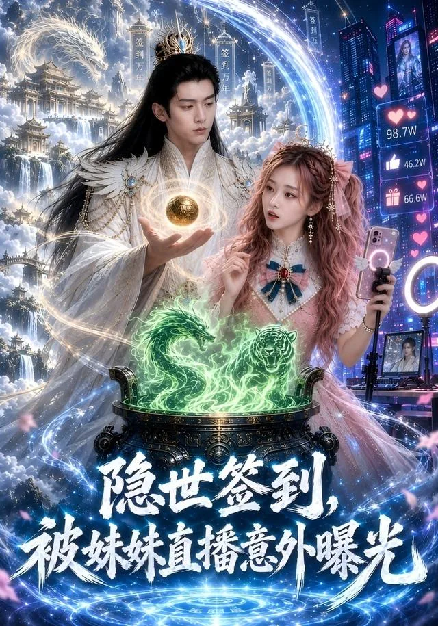 隐世签到，被妹妹直播意外曝光