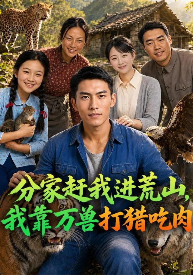 分家赶我进荒山，我靠万兽打猎吃肉