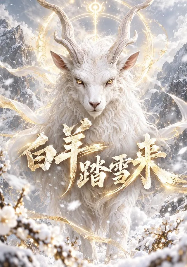 白羊踏雪来
