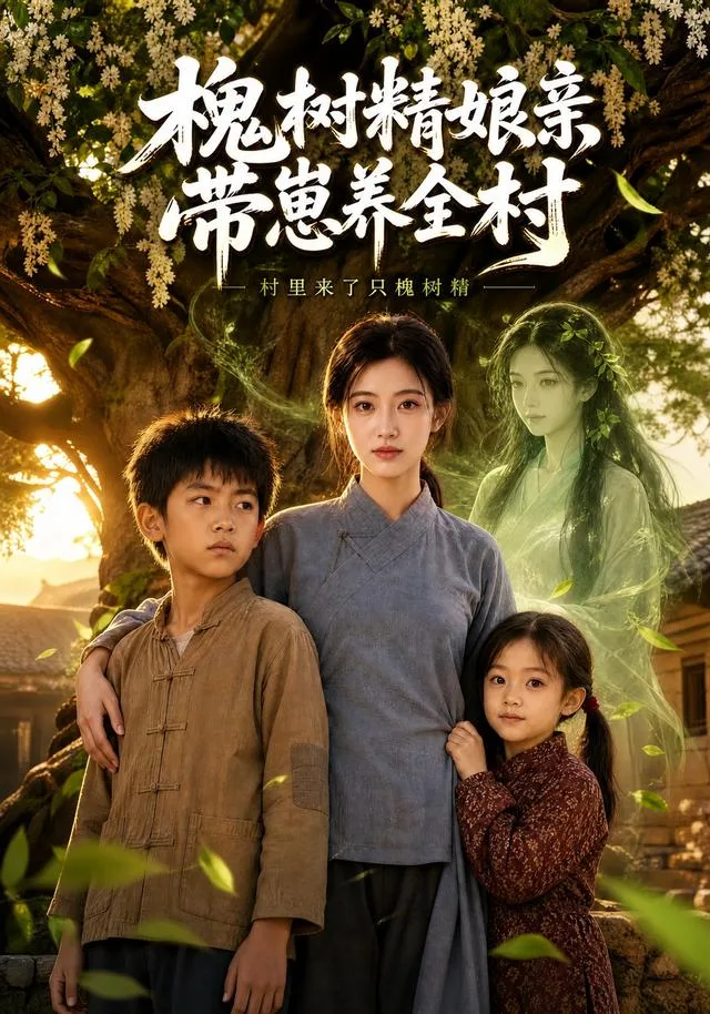 槐树精娘亲带崽养全村