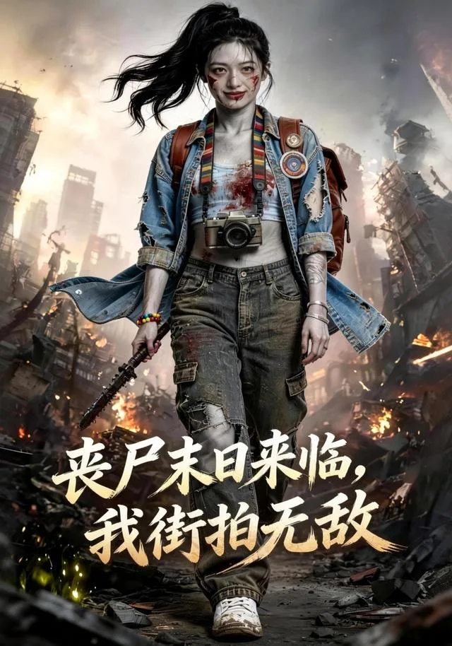 丧尸末日来临，我街拍无敌