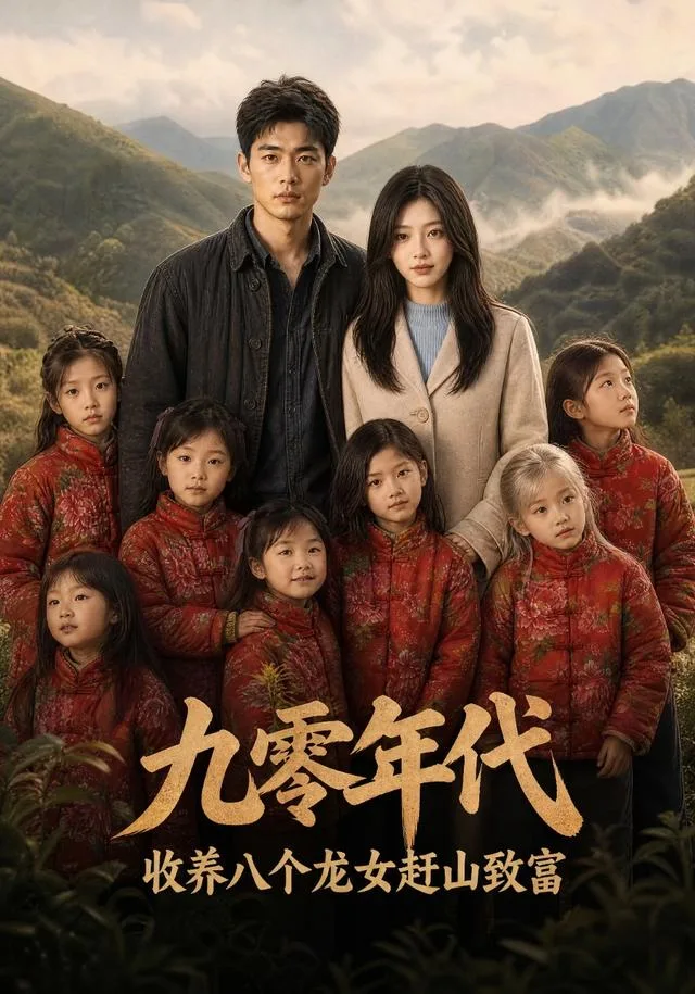 九零年代，收养八个龙女赶山致富