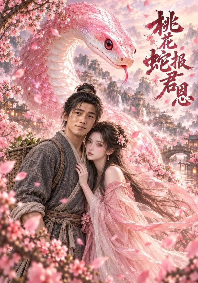 桃花蛇报君恩