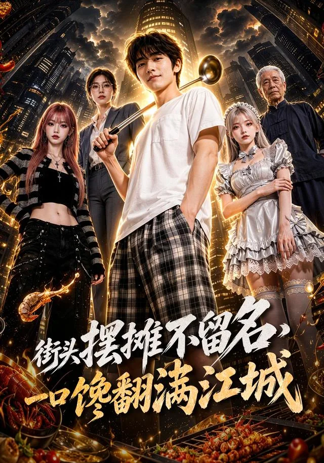 街头摆摊不留名，一口馋翻满江城