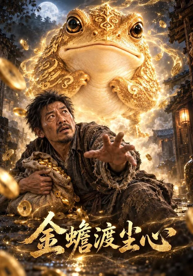 金蟾渡尘心