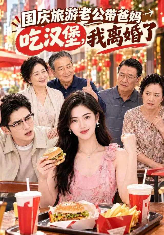 国庆旅游老公带爸妈吃汉堡，我离婚了