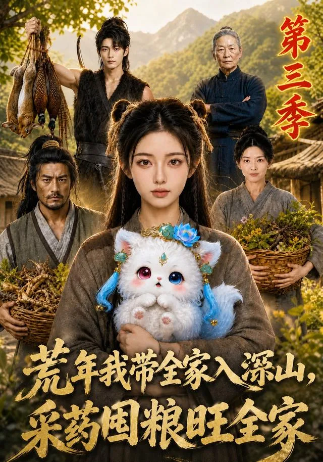 荒年我带全家入深山，采药囤粮旺全家第三季