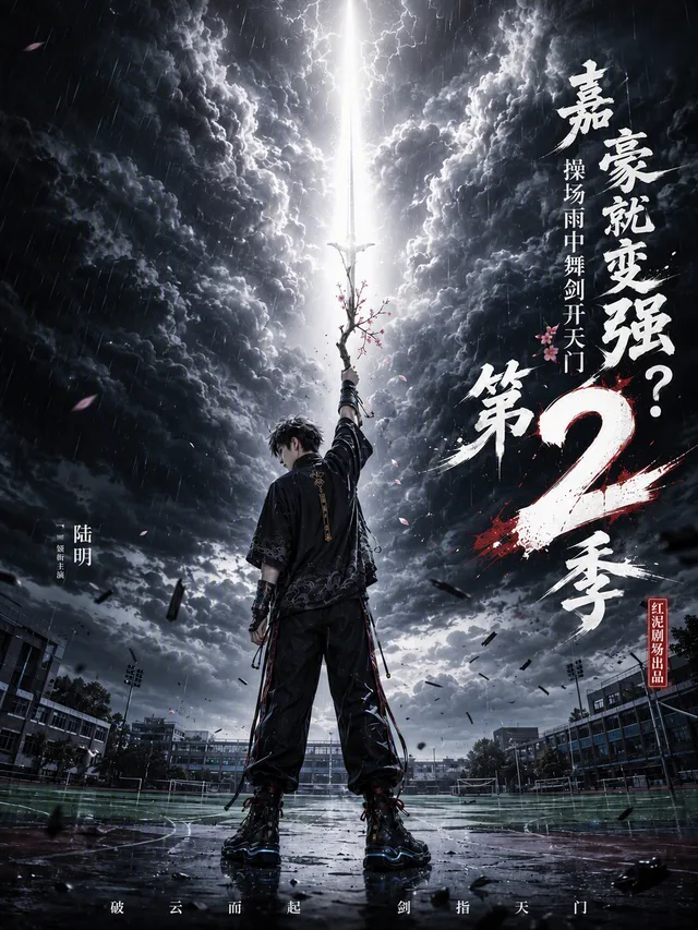 嘉豪就变强？操场雨中舞剑开天门第2季
