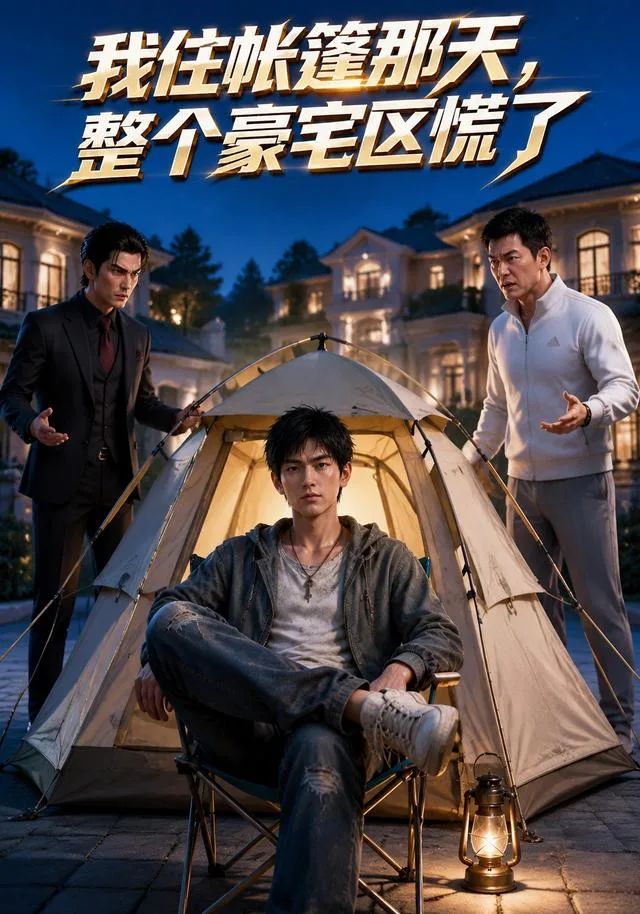 我住帐篷那天，整个豪宅区慌了