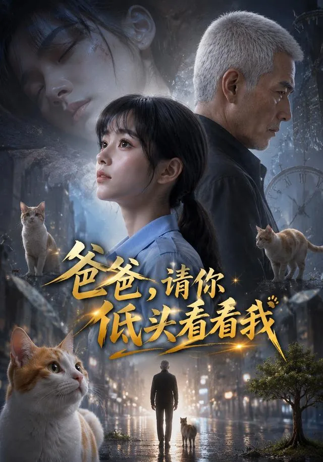 爸爸，请你低头看看我