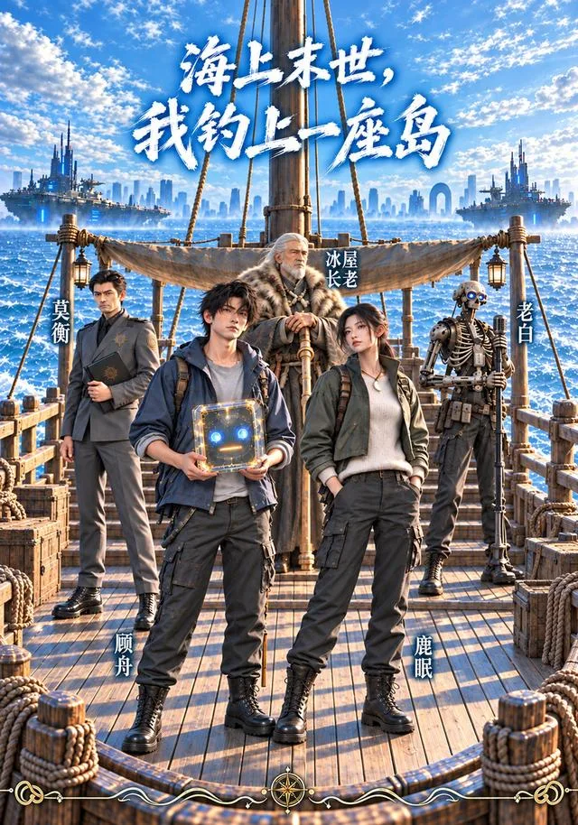 海上末世，我钓上一座岛