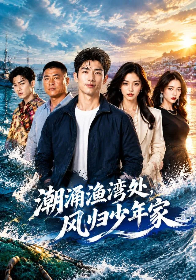 潮涌渔湾处，风归少年家