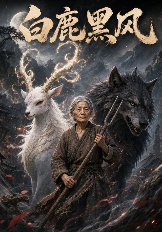 白鹿黑风
