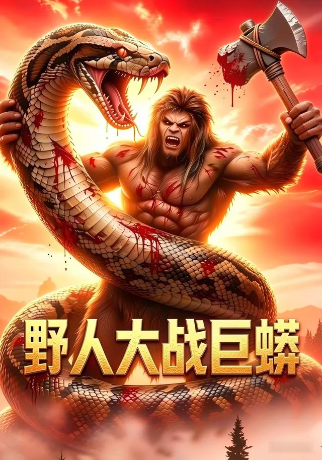 野人大战巨蟒