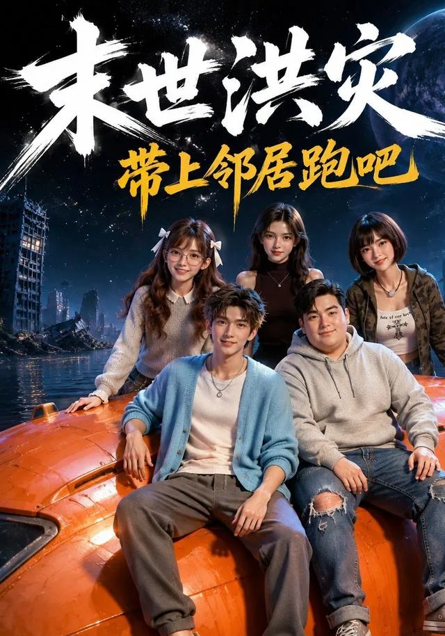 末世洪灾带上邻居跑吧