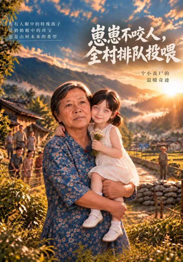 崽崽不咬人，全村排队投喂