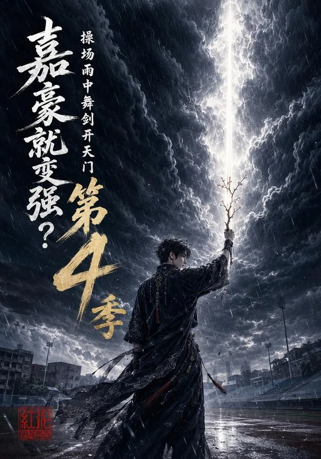 嘉豪就变强？操场雨中舞剑开天门第4季