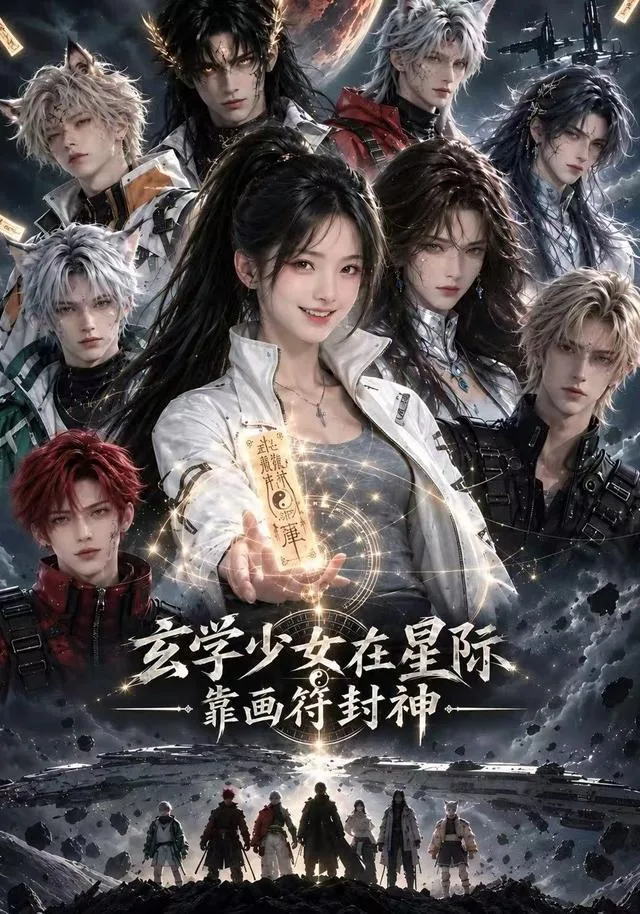 玄学少女在星际，靠画符封神