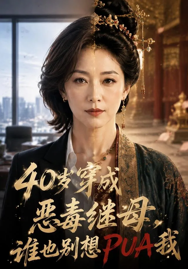 40岁穿成恶毒继母，谁也别想PUA我