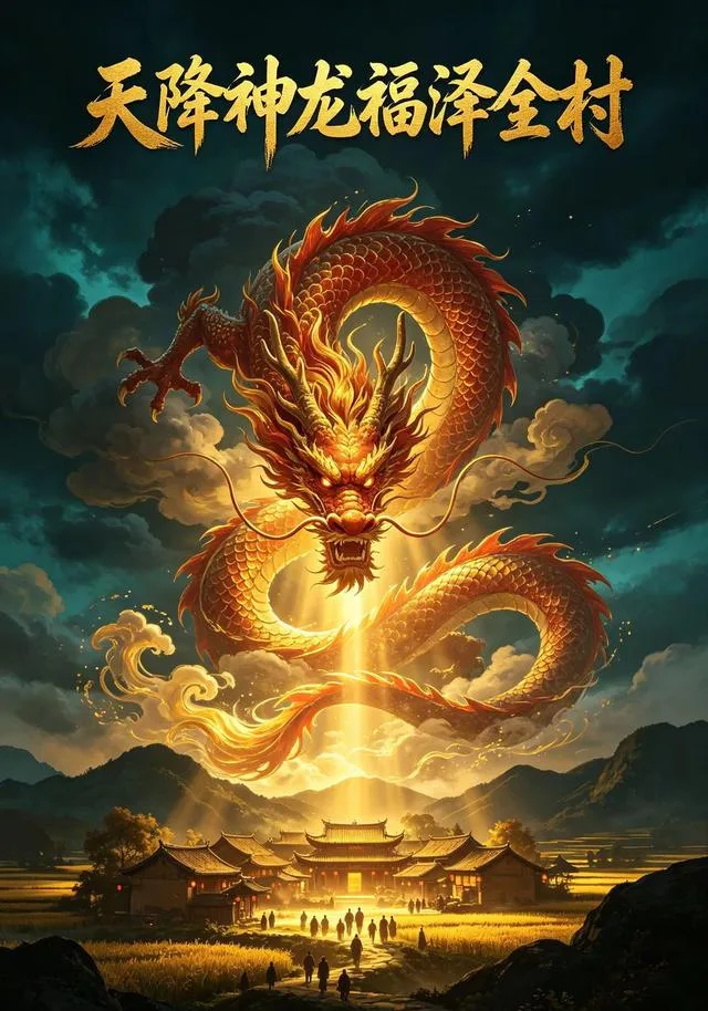 天降神龙福泽全村