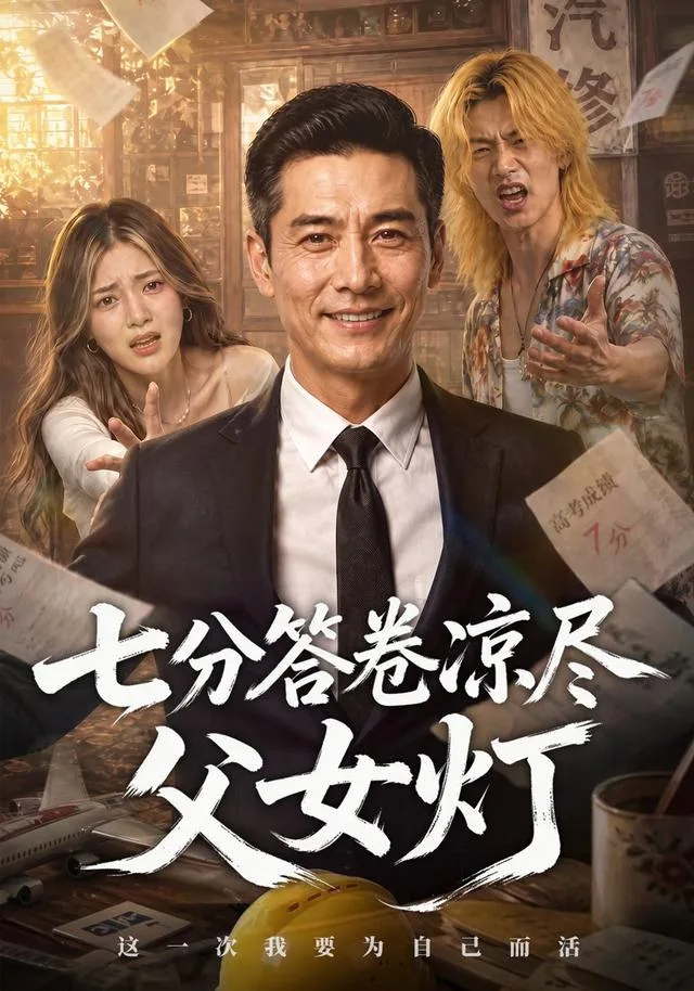 七分答卷凉尽父女灯