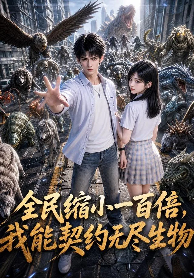 全民缩小一百倍，我能契约无尽生物！
