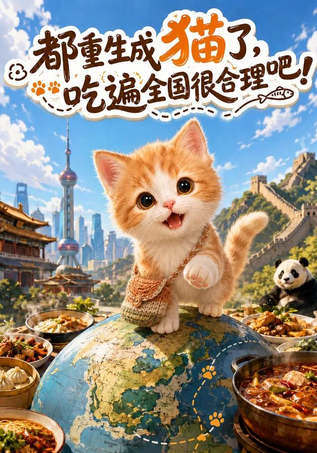 都重生成猫了,吃遍全国很合理吧！