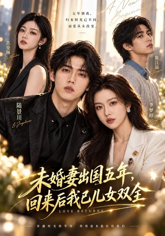 未婚妻出国五年，回来后我已儿女双全