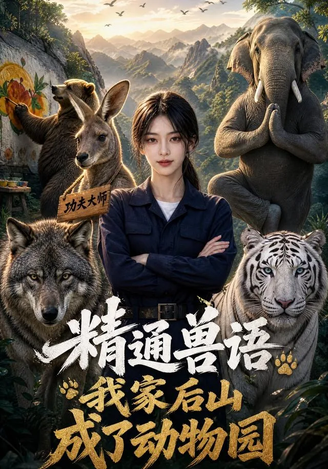 精通兽语，我家后山成了动物园