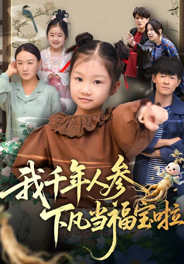 我千年人参下凡当福宝啦